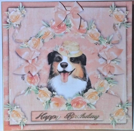 Peach Party Pup 8 by Hazel Underwood