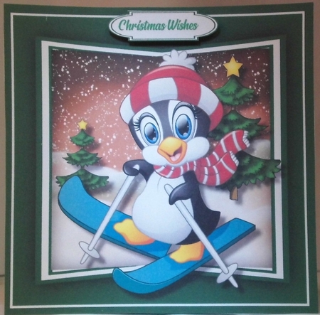 I Love My Skis by Hazel Underwood