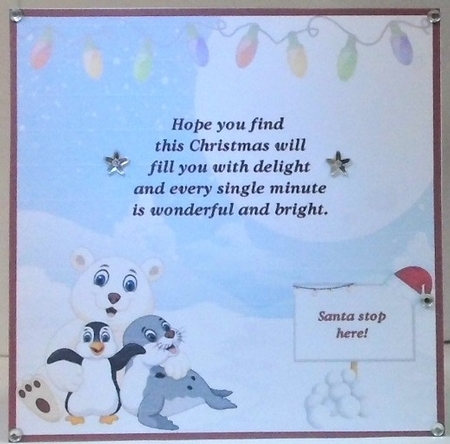 Polar and pals insert by Hazel Underwood
