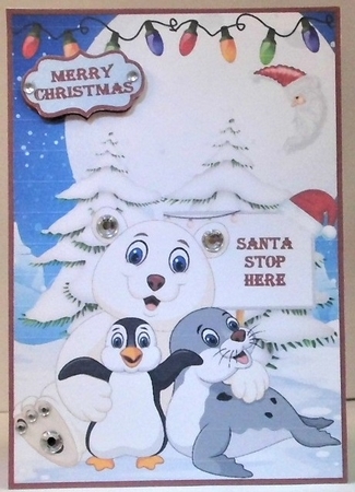 Polar and pals A5 by Hazel Underwood