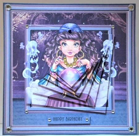 Mesmerizing Fortune Teller Twisted Pyramage Mini Kit by Hazel Underwood