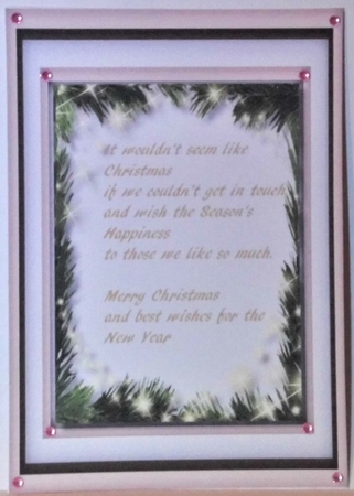 LovelyPink Penguin with Verse  by Hazel Underwood
