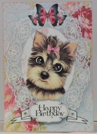 Lacy Yorkie by Hazel Underwood