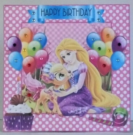 Girls Happy Birthday 2 by Hazel Underwood