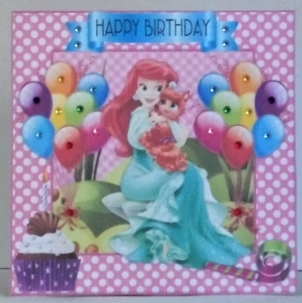 Girls Happy Birthday 4 by Hazel Underwood