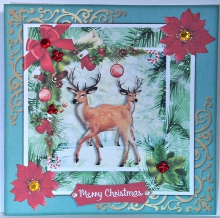 Seasonal Stags by Hazel Underwood