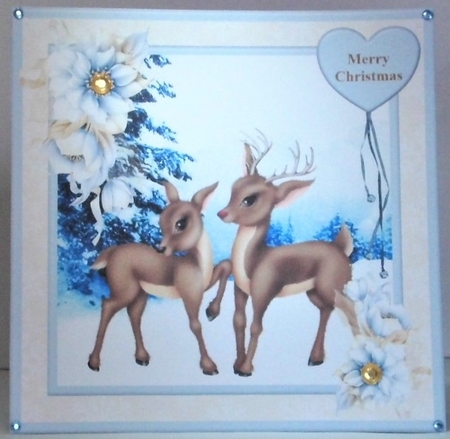 Christmas animals bumper kit - Decoupage & Inserts by Hazel Underwood