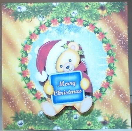 Merry Christmas from Ted Ted  by Hazel Underwood