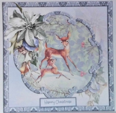 reindeer playing by Hazel Underwood