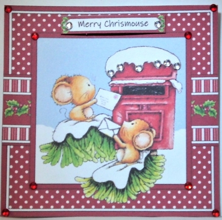 Merry Chrismouse  by Hazel Underwood