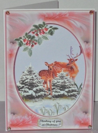 Bambi in the Snow by Hazel Underwood