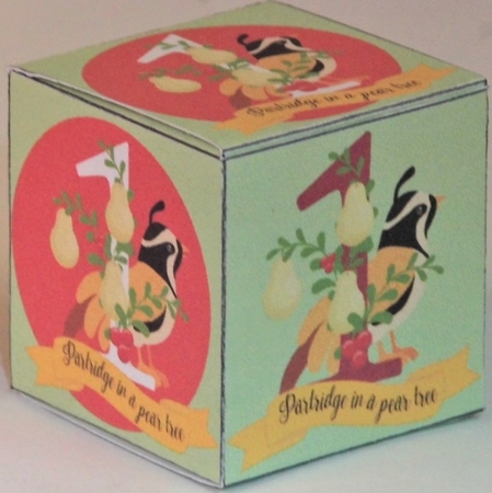 12 Days of Christmas - Day 1 Gift Box by Hazel Underwood