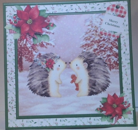 Christmas woodland animals bumper kit - Decoupage & Inserts by Hazel Underwood