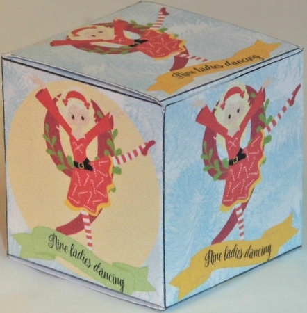 12 Days of Christmas - Day 9 Gift Box by Hazel Underwood