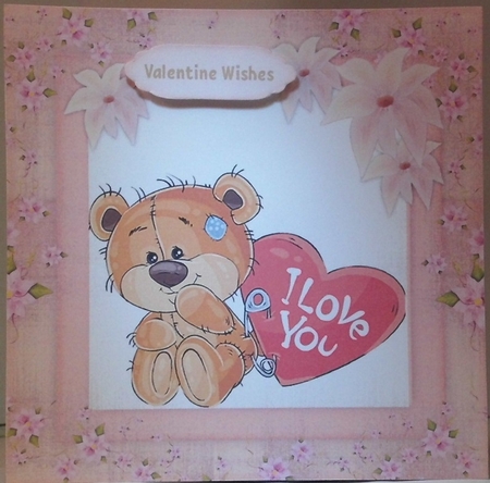 Valentine or Birthday , I Love You  by Hazel Underwood
