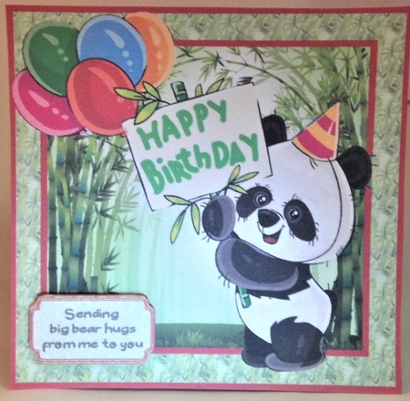 Birthday Bear Hugs by Hazel Underwood