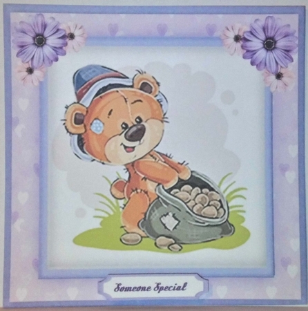 Potato Picking  Bear by Hazel Underwood
