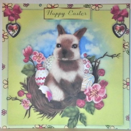 8X8 Easter Wishes  by Hazel Underwood