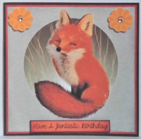Smiling Fox Birthday by Hazel Underwood
