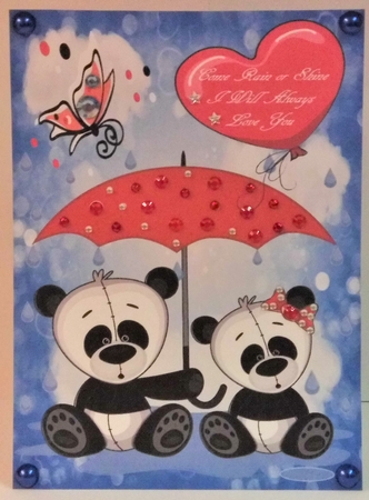 Love bear toppers by Hazel Underwood