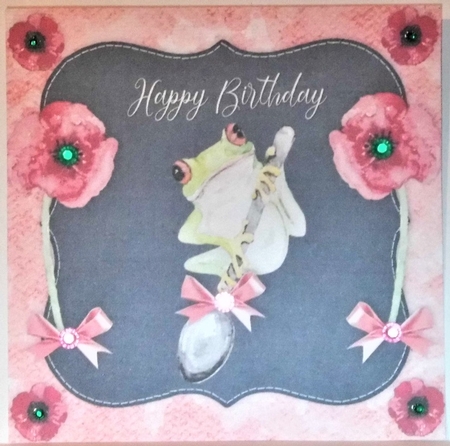 TeaCup Cutie Frog by Hazel Underwood