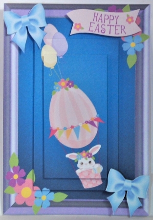 Bunny Balloons 2 by Hazel Underwood