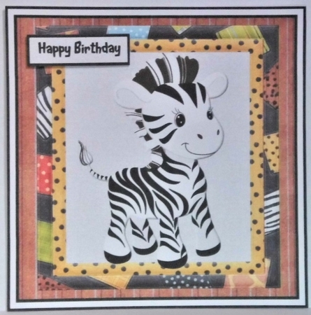 baby Zebra by Hazel Underwood
