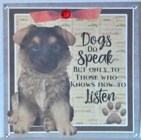 Decoupage cute pets#4 by Hazel Underwood