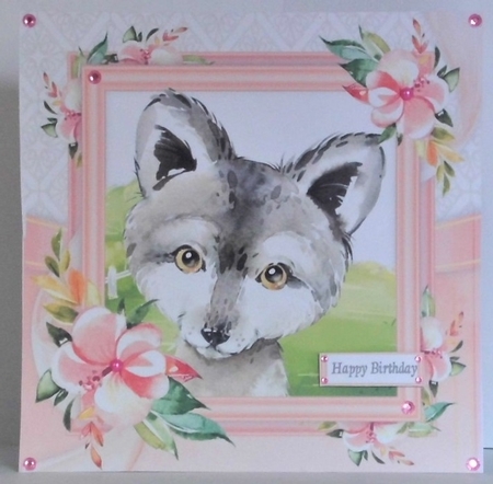 Beautiful Range Of Water Colour Animals 8x8 Bumper Kit by Hazel Underwood