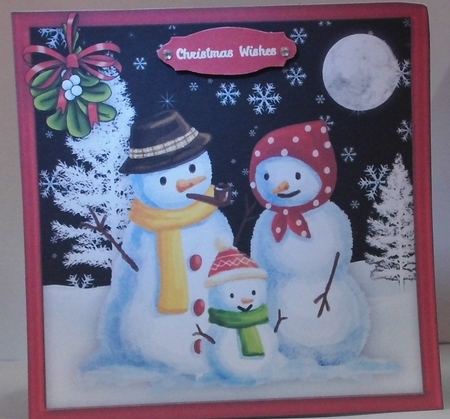 The Christmas  Snow Family by Hazel Underwood