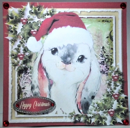 12, Gorgeous Christmas Animal Sheets and 2 Inserts by Hazel Underwood