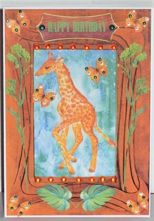 Baby Giraffe  by Hazel Underwood