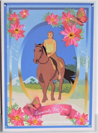 Tropical Horse Ride by Hazel Underwood