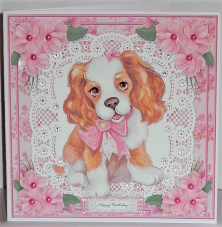 Cute Puppy Topper by Hazel Underwood