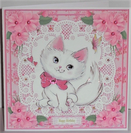 Cute Kitty Topper by Hazel Underwood