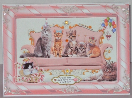 PUSSY CATS PARTY TIME by Hazel Underwood