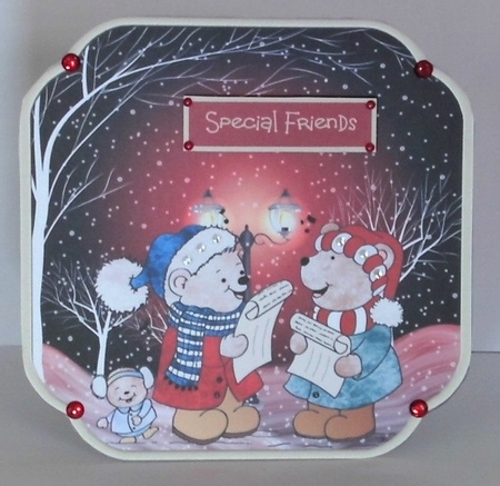 The carol singers by Hazel Underwood