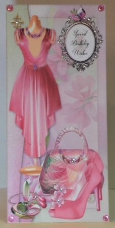 Fashionista DL Card Front by Hazel Underwood
