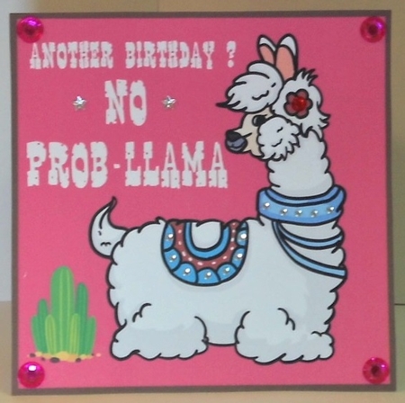 No Prob-Llama Birthday by Hazel Underwood