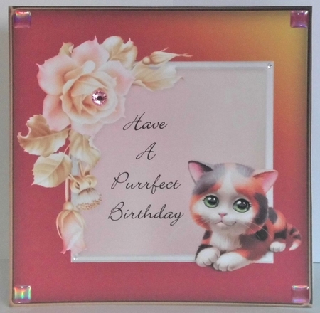 Purrfect Birthday Cat Card 7 by Hazel Underwood