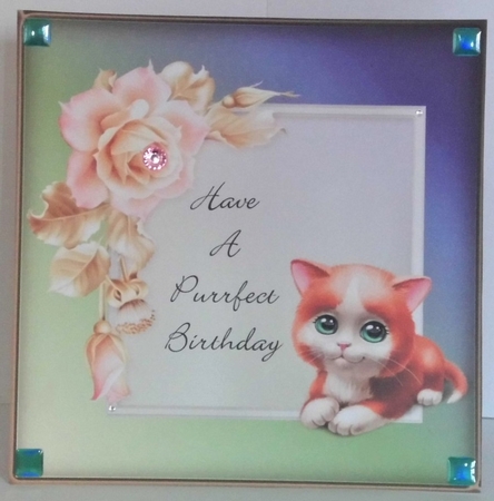 Purrfect Birthday Cat Card 8 by Hazel Underwood
