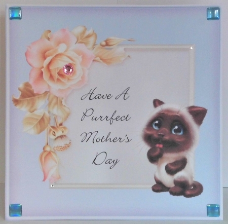 Purrfect Mothers Day Cat Card 2 by Hazel Underwood