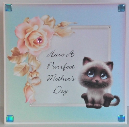 Purrfect Mothers Day Cat Card 4 by Hazel Underwood