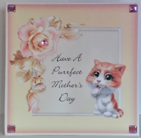 Purrfect Mothers Day Cat Card 5 by Hazel Underwood