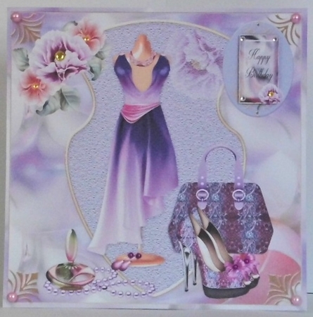 Fashion Accessories Card Front by Hazel Underwood