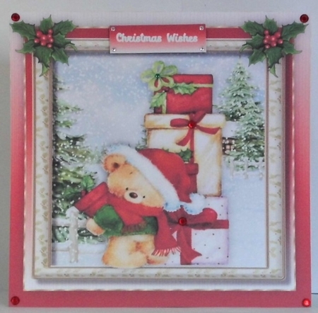Teddies and Presents  by Hazel Underwood