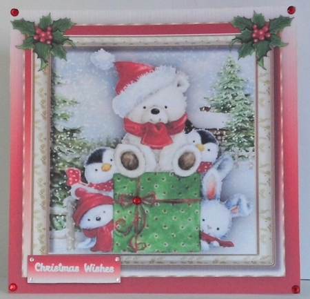 Teds Christmas Pile by Hazel Underwood