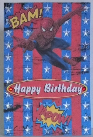 Spiderman Birthday 2 by Hazel Underwood