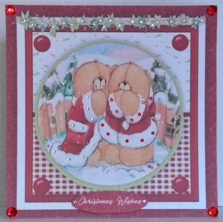 Teddies in the Snow by Hazel Underwood