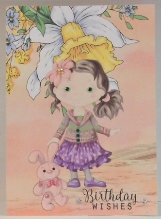 Birthday Wishes Quick card by Hazel Underwood